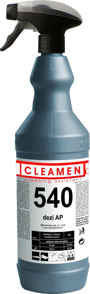 CLEAMEN 540 dezi AP s rozprašovačom -1L
